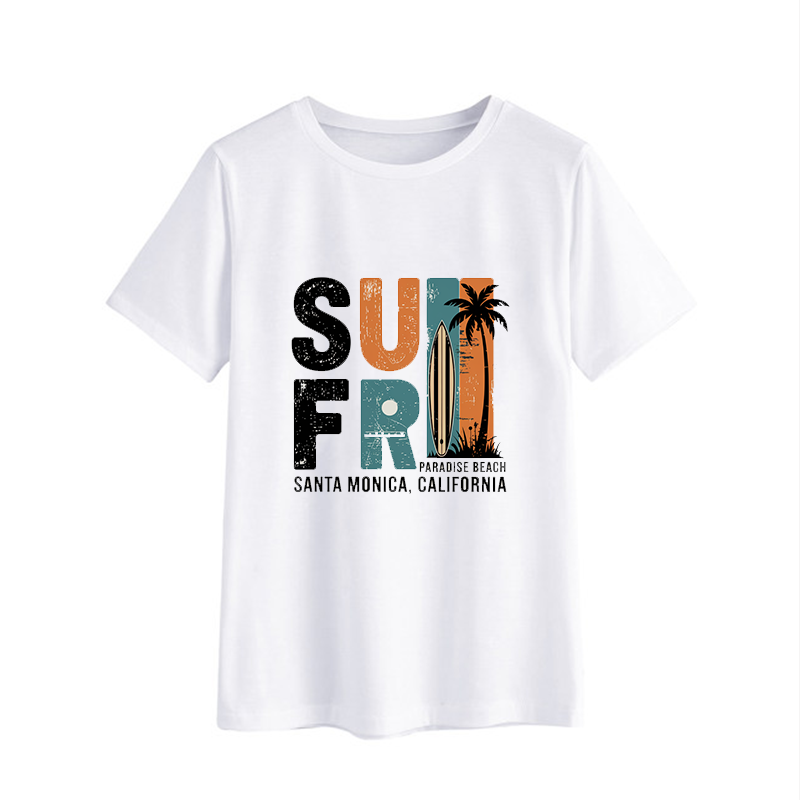 Santa Monica Surf Graphic T-Shirt