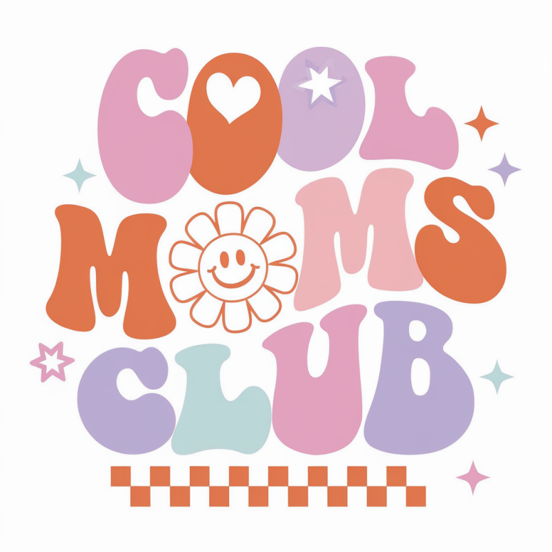 Cool Moms Club Graphic T-Shirt