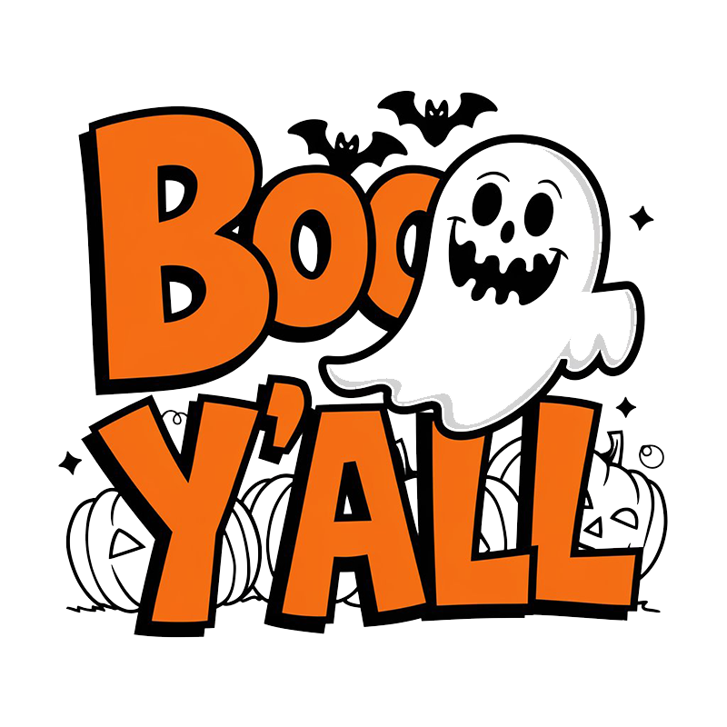 Halloween Graphic Top 'Boo Y'all' T-Shirt