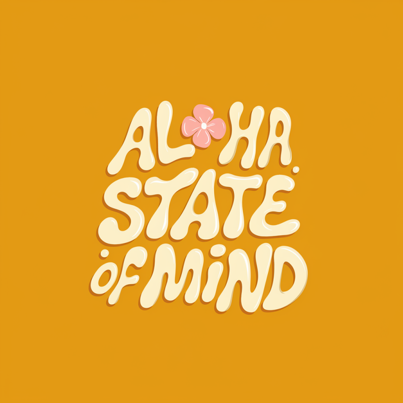 Aloha State of Mind Graphic T-Shirt