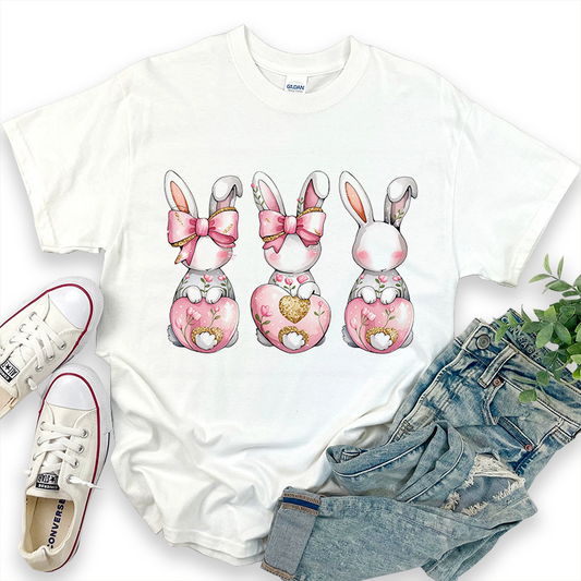 Easter Bunny Pattern T-Shirt