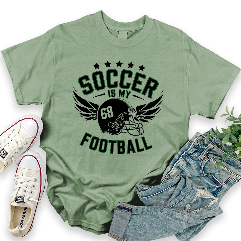 "Soccer is My Football" Super Bowl Graphic T-Shirt