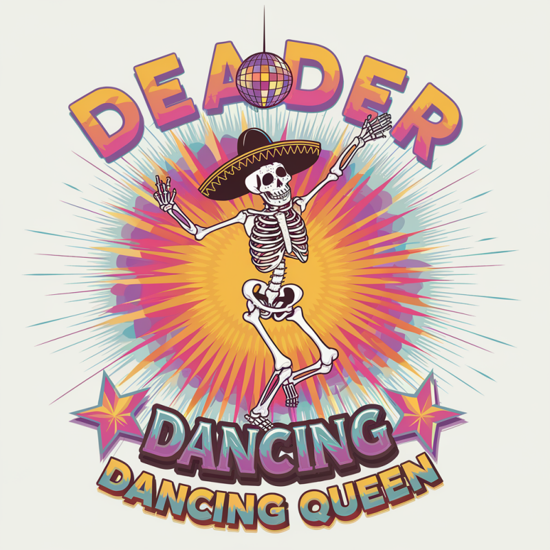Deader Dancing Queen Graphic T-Shirt