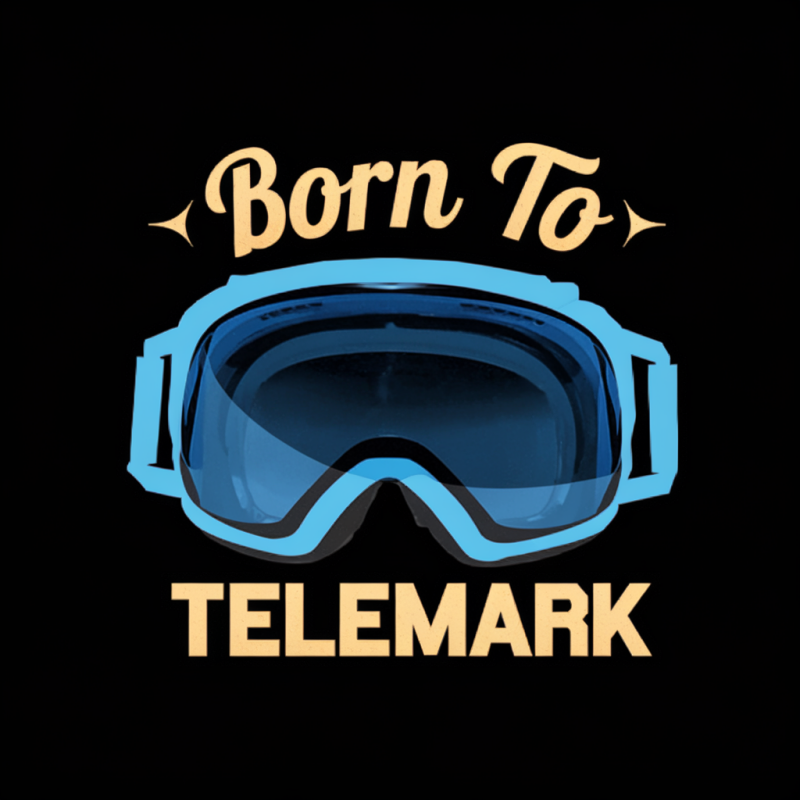 Born To Telemark Skiing T-Shirt