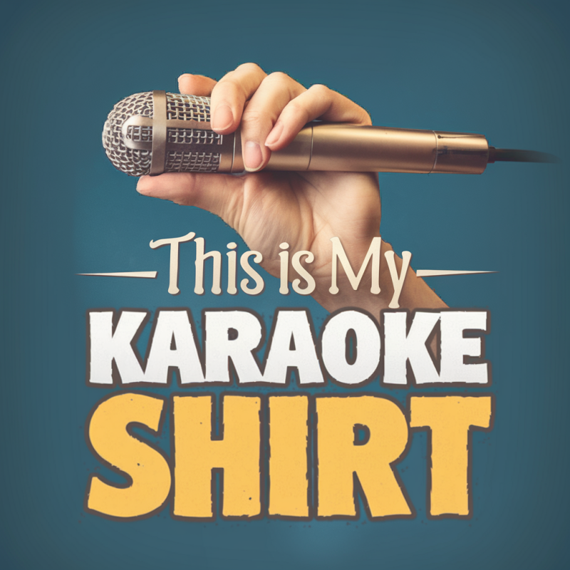 This is My Karaoke Shirt - Funny Music T-Shirt