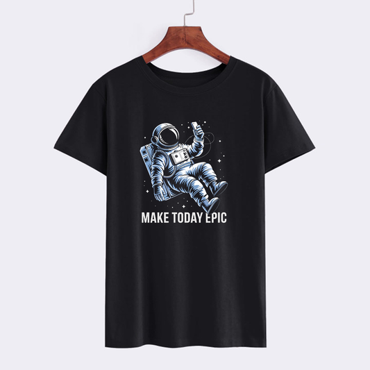 Astronaut Graphic T-Shirt - Make Today Epic