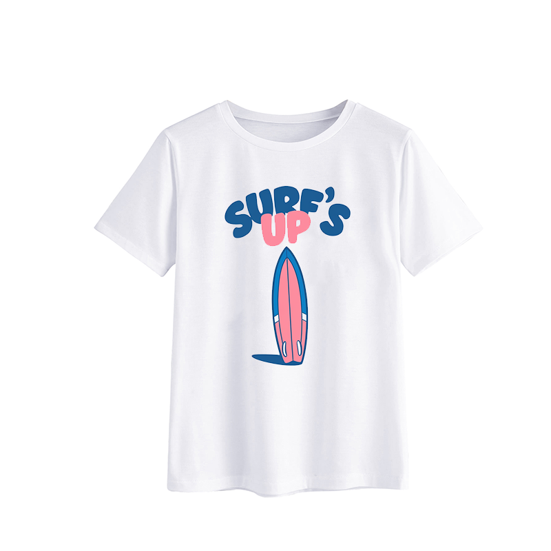 Surf's Up Graphic T-Shirt for Summer Fun
