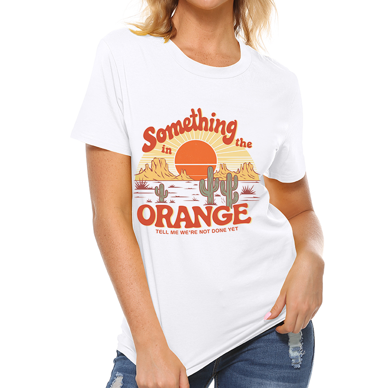 Something in the Orange T-shirt