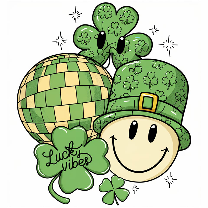 St. Patrick's Day Graphic Print T-shirt