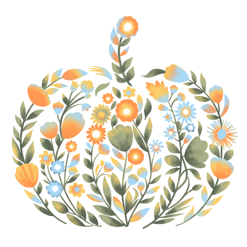 Thanksgiving Pattern Top