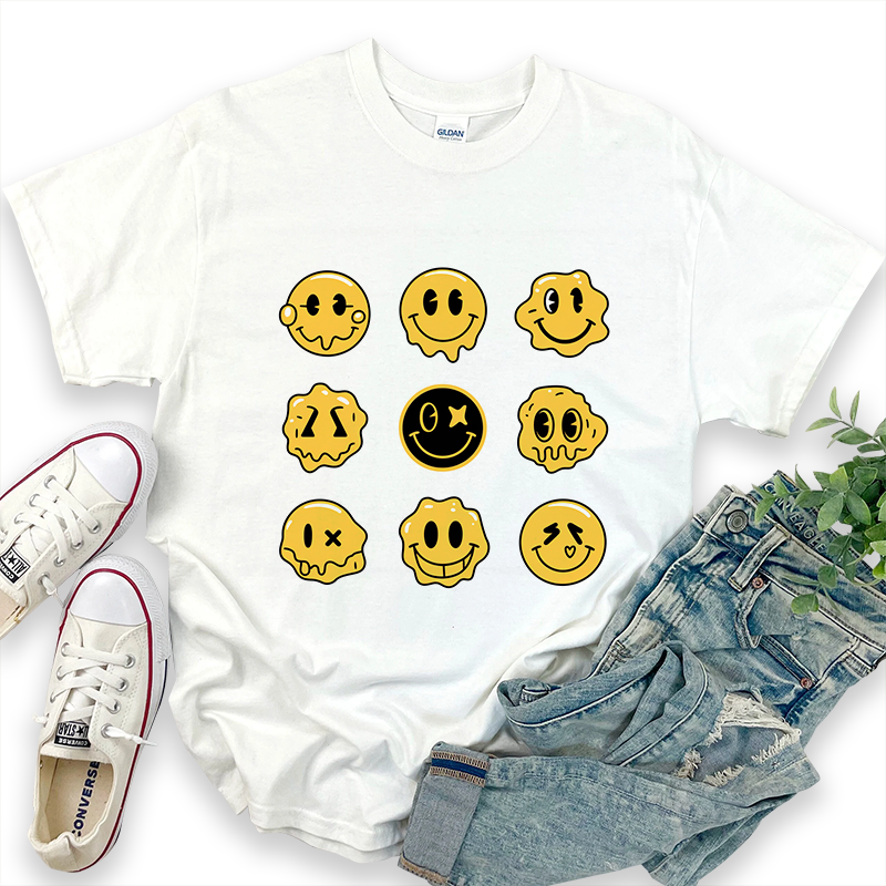 Smiley Face Forest T-Shirt