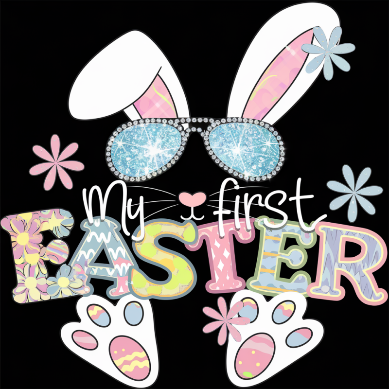 My First Easter Bunny Graphic T-Shirt