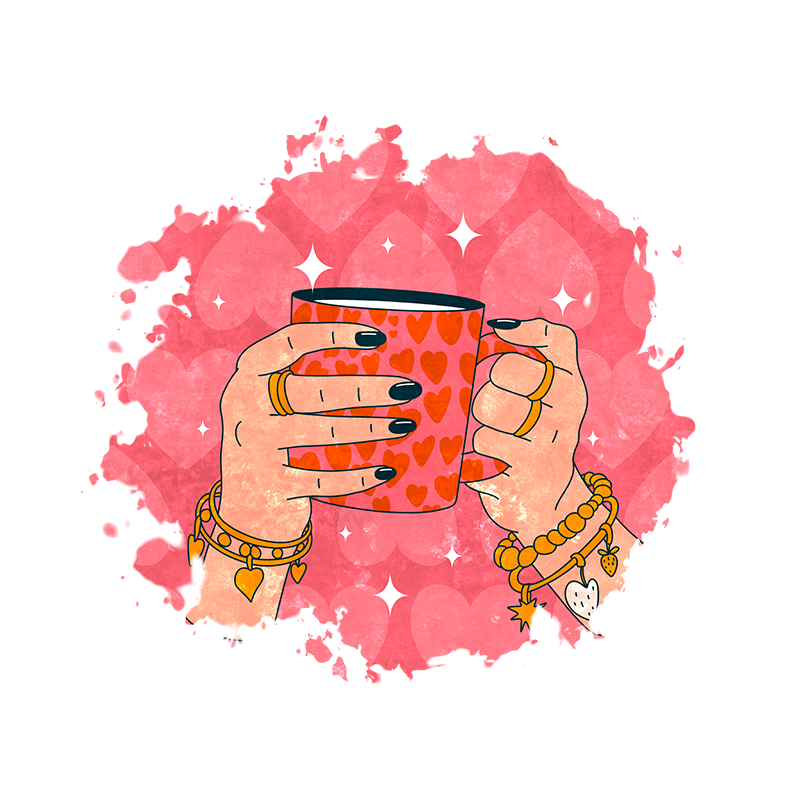 Valentine's Day Graphic Top