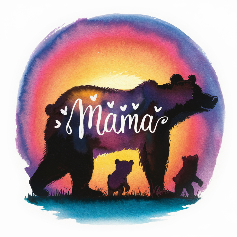 Mama Bear Family T-Shirt
