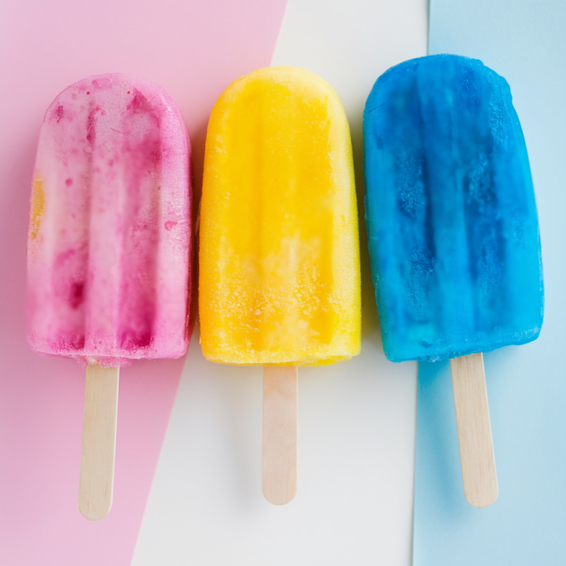 Cool Popsicle Graphic Cotton T-Shirt