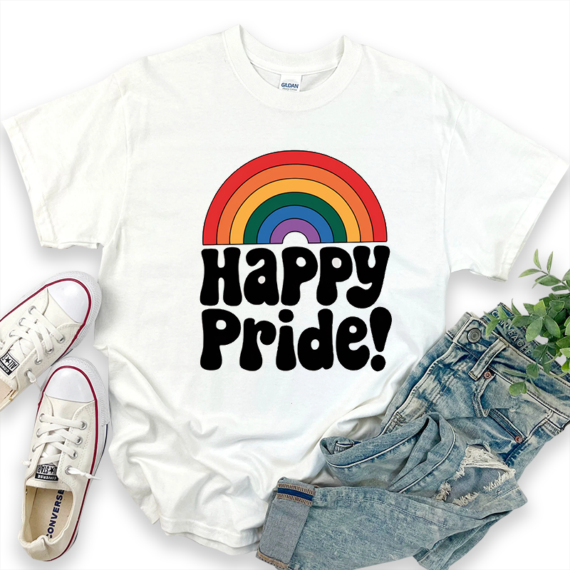 Happy Pride Graphic T-Shirt