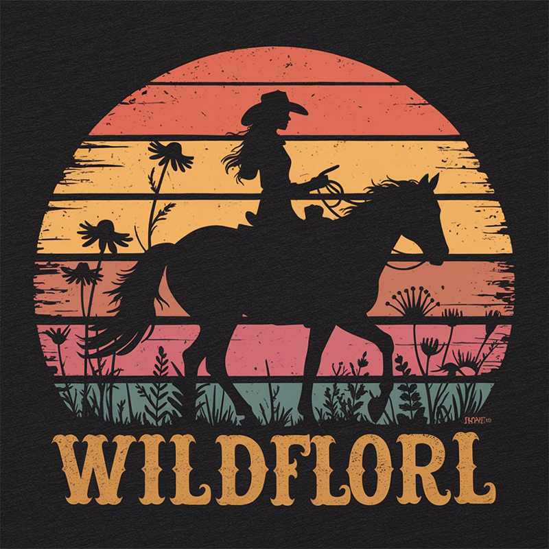 Western Cowgirl Graphic Top