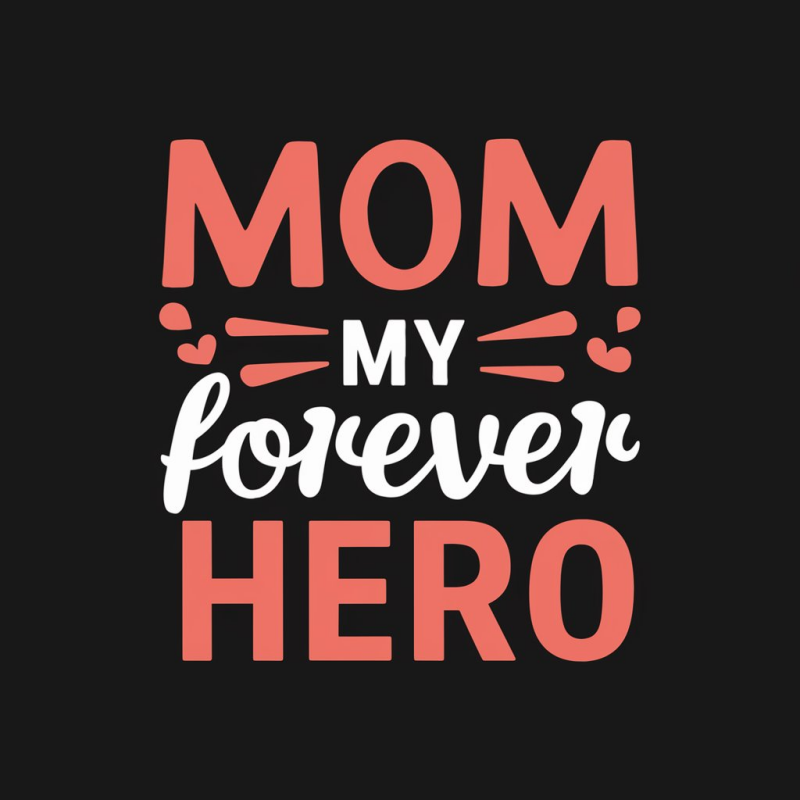 Mom Forever Hero Graphic Tee