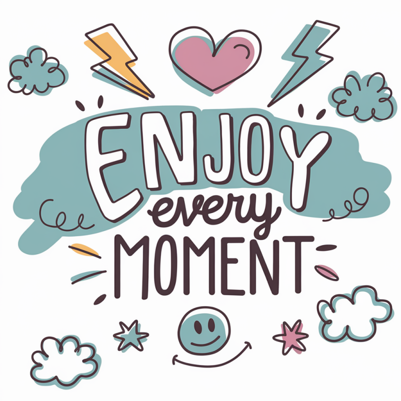 Enjoy Every Moment Graphic Tee