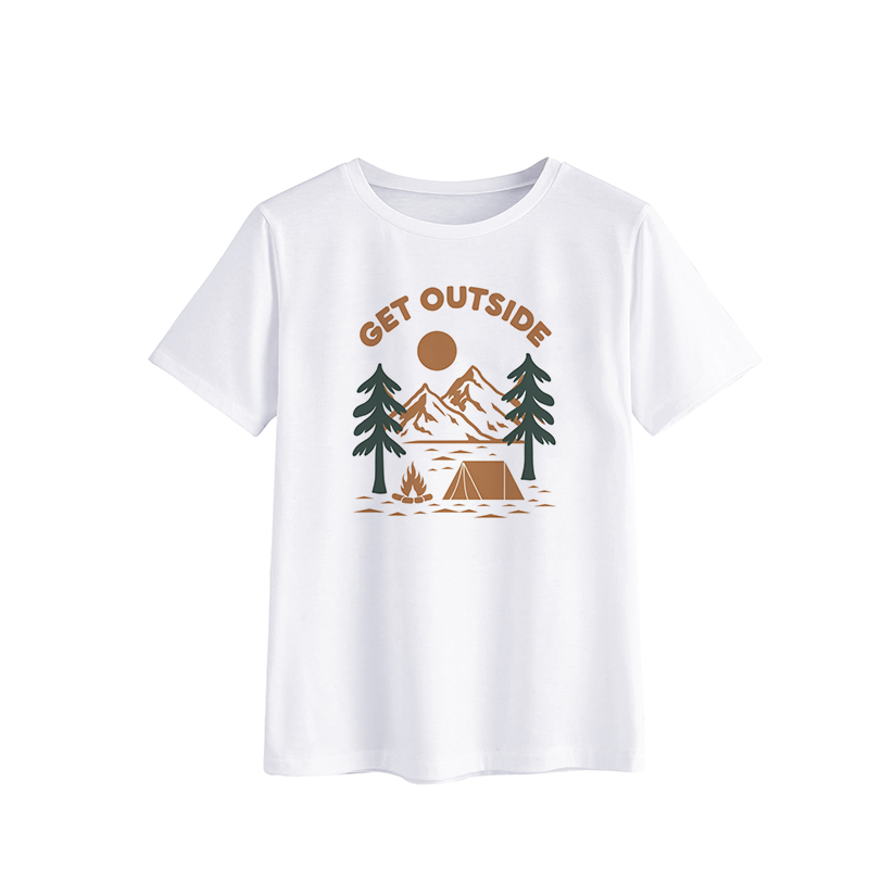 GET OUTSIDE Adventure T-Shirt for Outdoor Enthusiasts