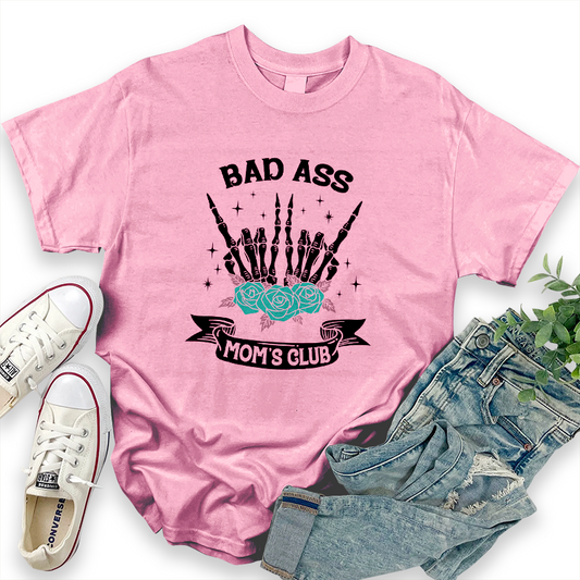 MAMA Pattern Top - MOM'S CLUB T-shirt