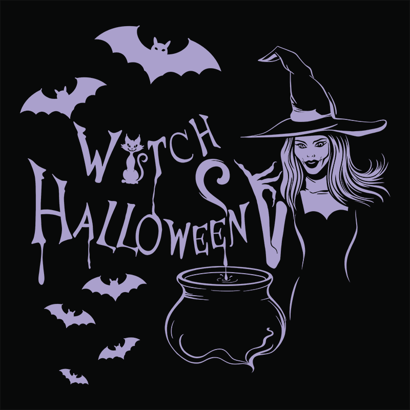 Witch Halloween Sweatshirt