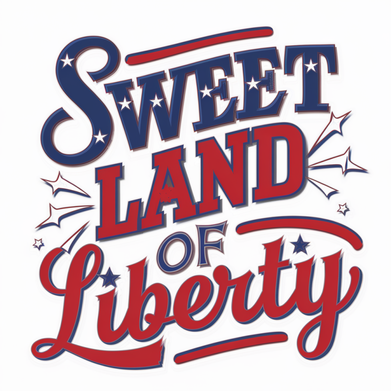 Patriotic Sweet Land of Liberty T-Shirt