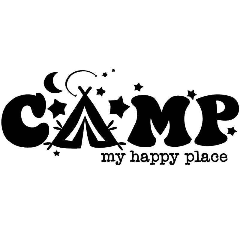 CAMP My Happy Place Graphic T-Shirt