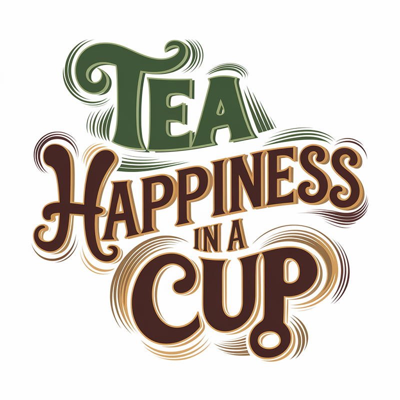 "TEA HAPPINESS IN A CUP" Best T-shirt