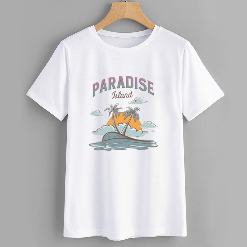 Paradise Island Graphic T-Shirt