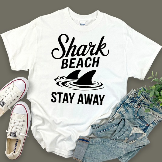 Shark Beach Stay Away T-Shirt