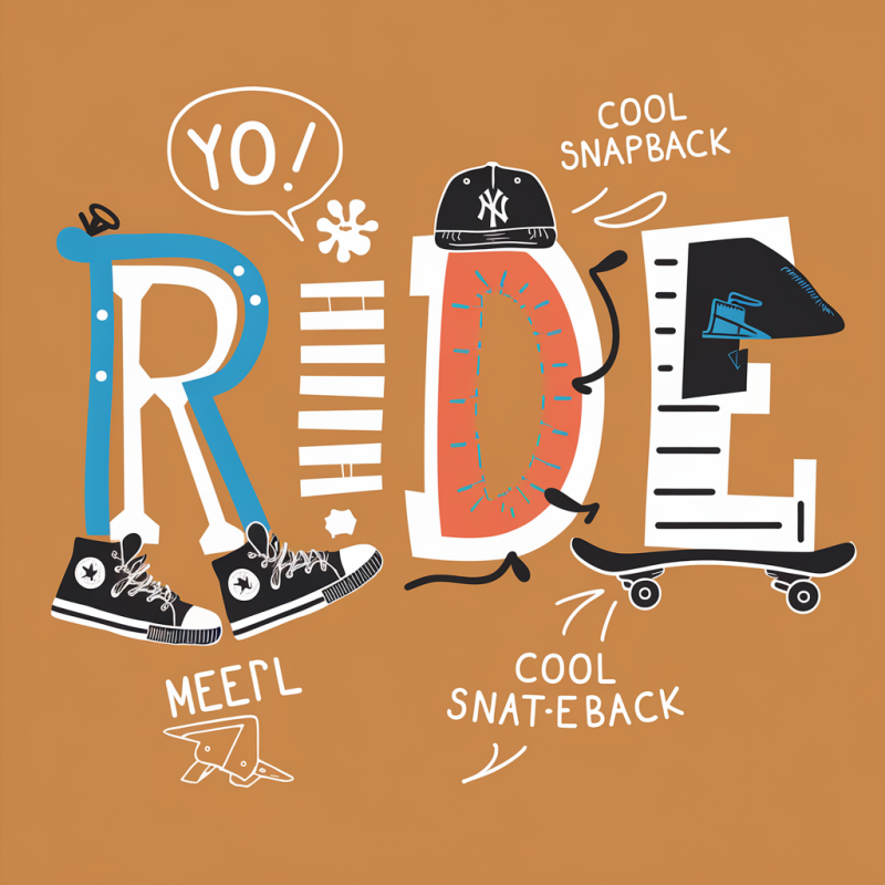 Cool Ride Graphic T-Shirt for Skate Enthusiasts