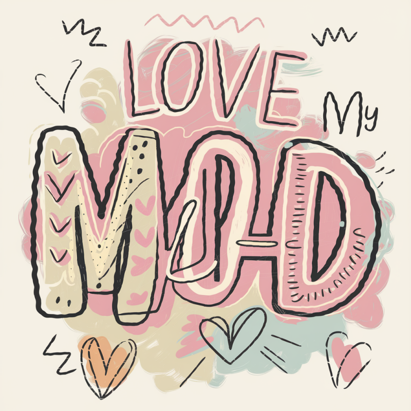 Love My Mom Graphic Tee