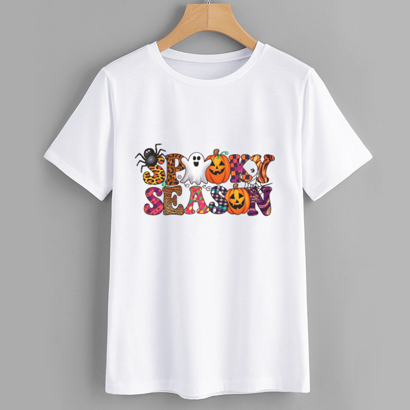 Spooky Season Graphic T-Shirt - Fun Halloween Tee