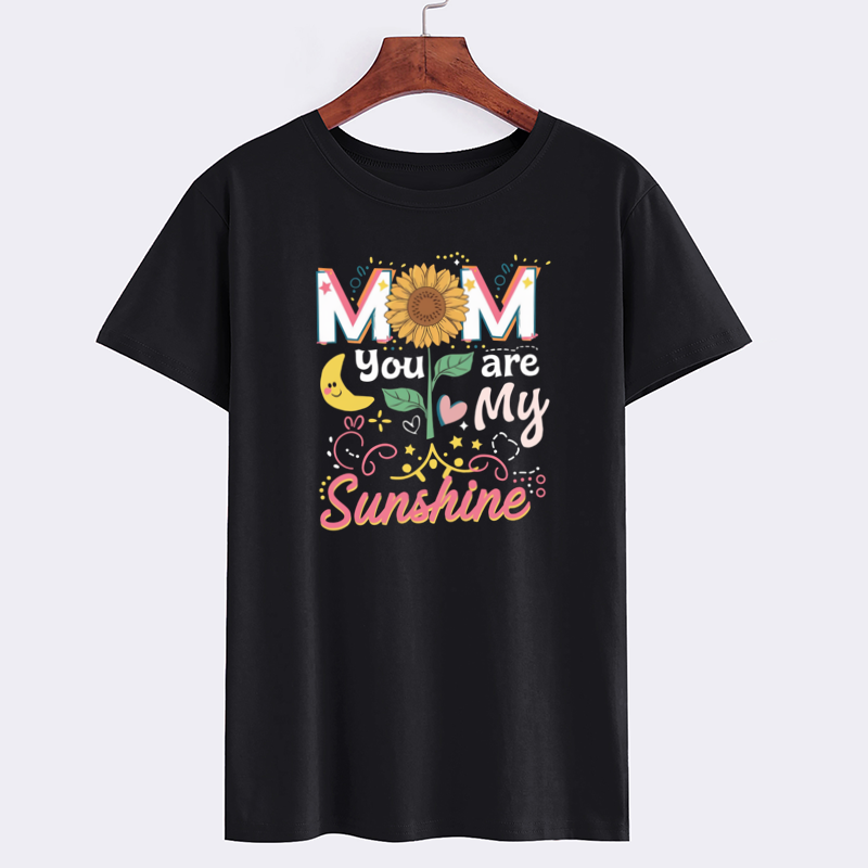 SunnyMom Cotton Graphic Tee