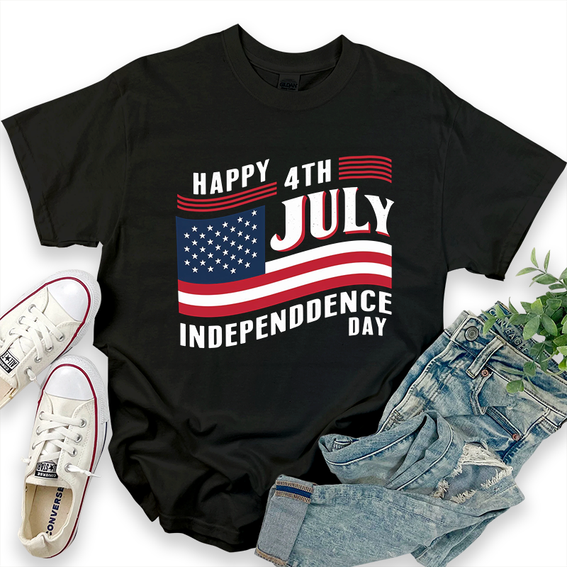 Happy 4th July Independence Day T-Shirt