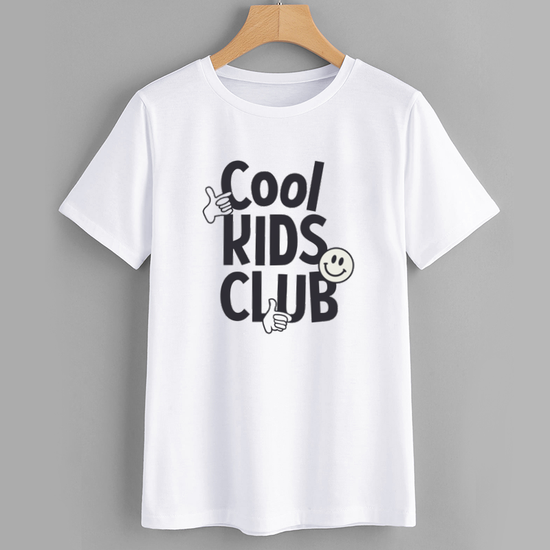 Cool Kids Club Cotton Graphic T-Shirt