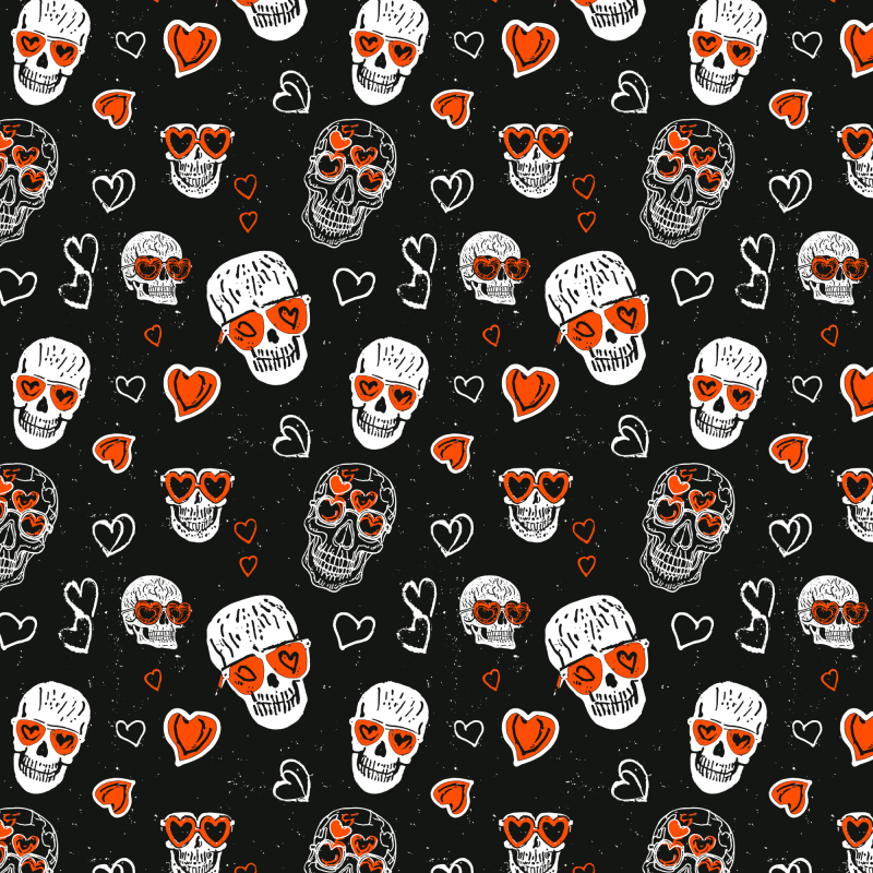 Valentine's Day Casual Pattern Wide-Leg Pants