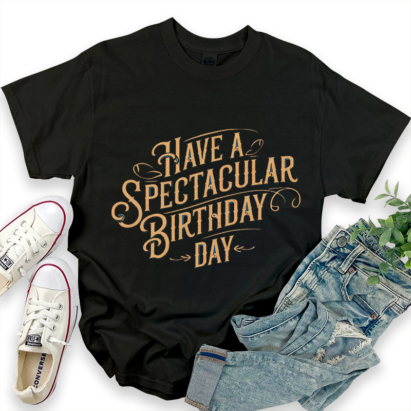 Birthday Pattern Top T-Shirt