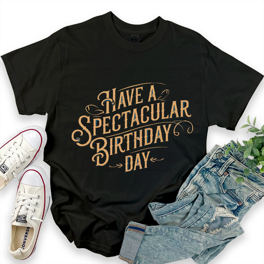 Birthday Pattern Top T-Shirt