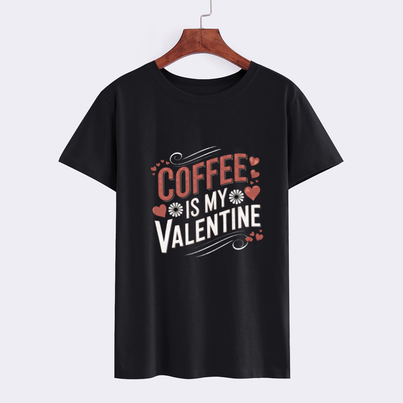 Coffee Is My Valentine Graphic Tee
