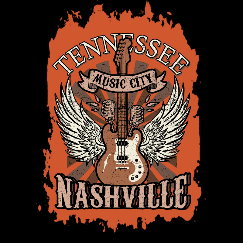 TENNESSEE MUSIC CITY T-shirt