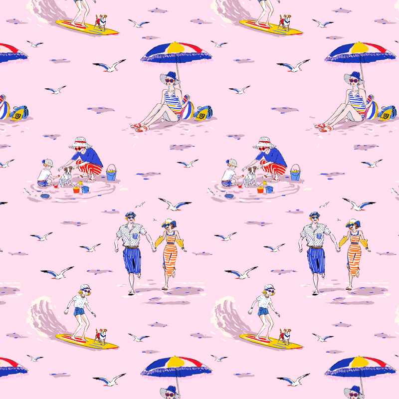 Hawaiian Leisure Vacation Button-Down Shirt