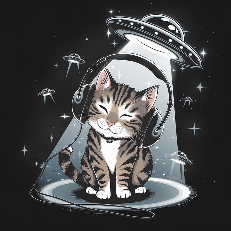 Spaceship Cat T-Shirt