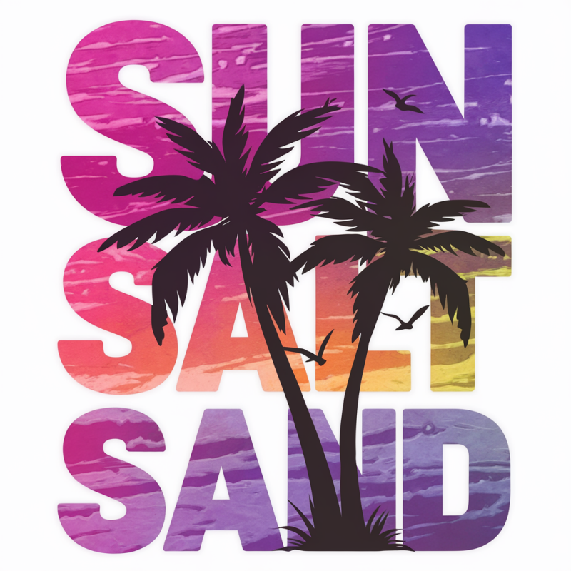 Sun Salt Said Graphic T-Shirt