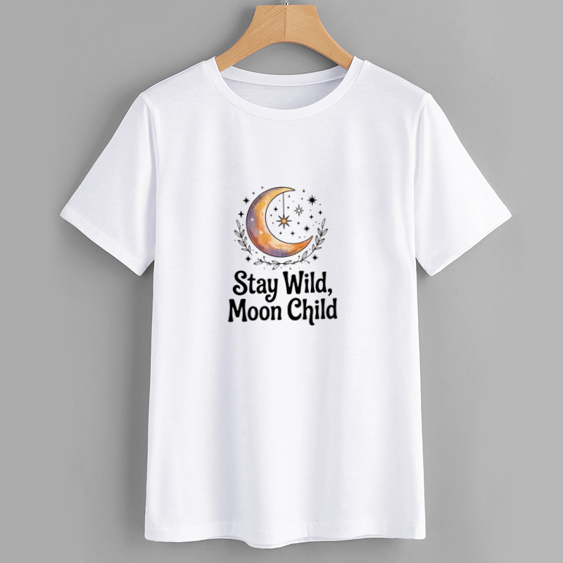 Stay Wild, Moon Child Graphic Tee