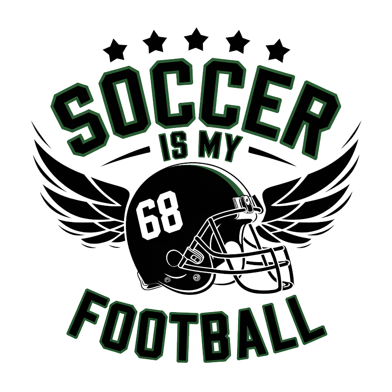 "Soccer is My Football" Super Bowl Graphic T-Shirt