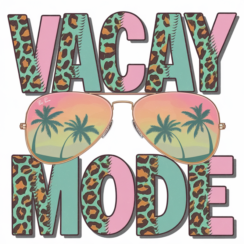 Trendy Vacay Mode Graphic T-Shirt