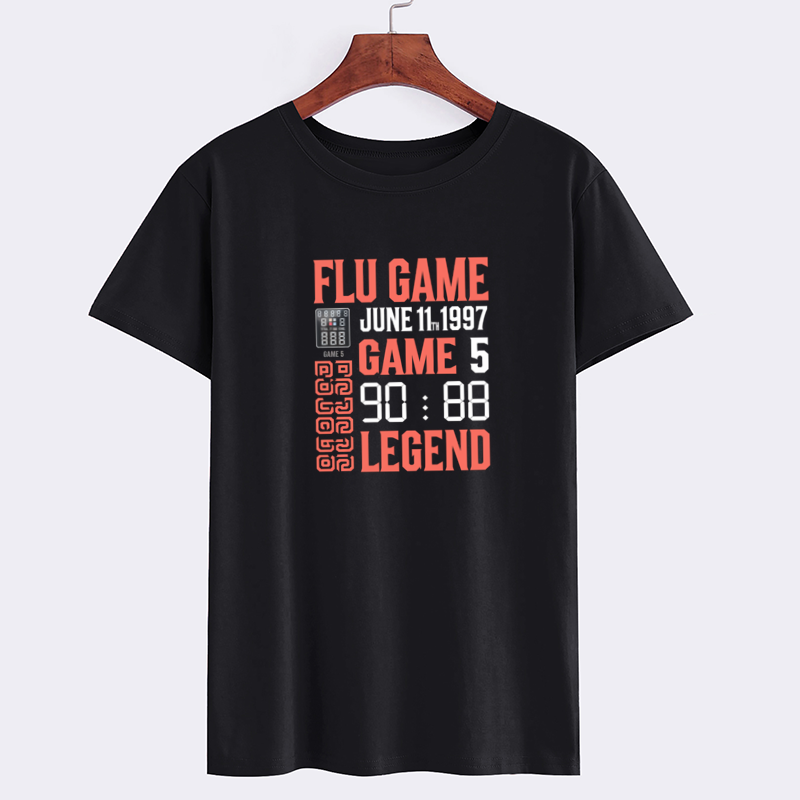 Flu Game June 11 1997 Basketball Legend T-Shirt
