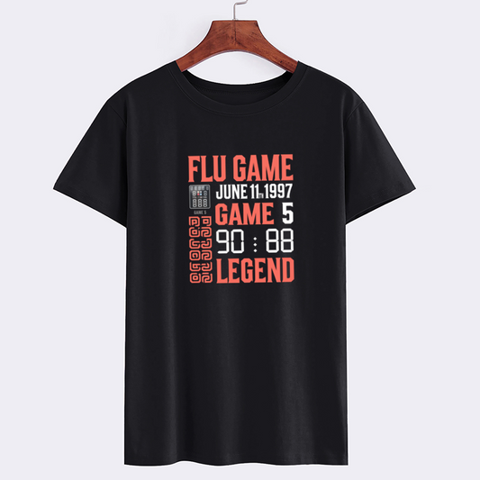 Flu Game June 11 1997 Basketball Legend T-Shirt